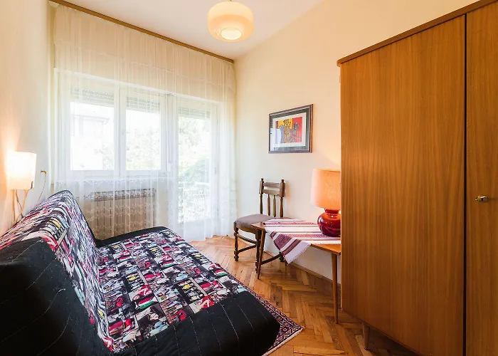 Apartmán Komfortables Nur 200 Meter Zum Sandstrand Mit Meerblick, Liegewiese, Grill