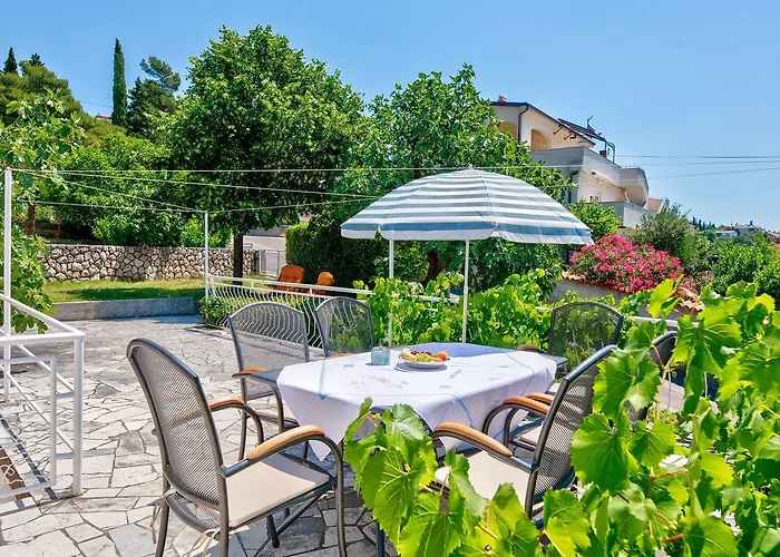 Apartmán Komfortables Nur 200 Meter Zum Sandstrand Mit Meerblick, Liegewiese, Grill